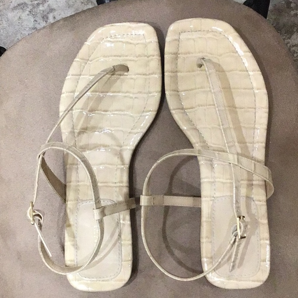 Carvela Croc Embossed Sandal